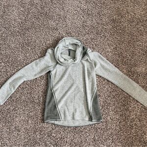 Kuhl Gray Cowl Neck Sweater